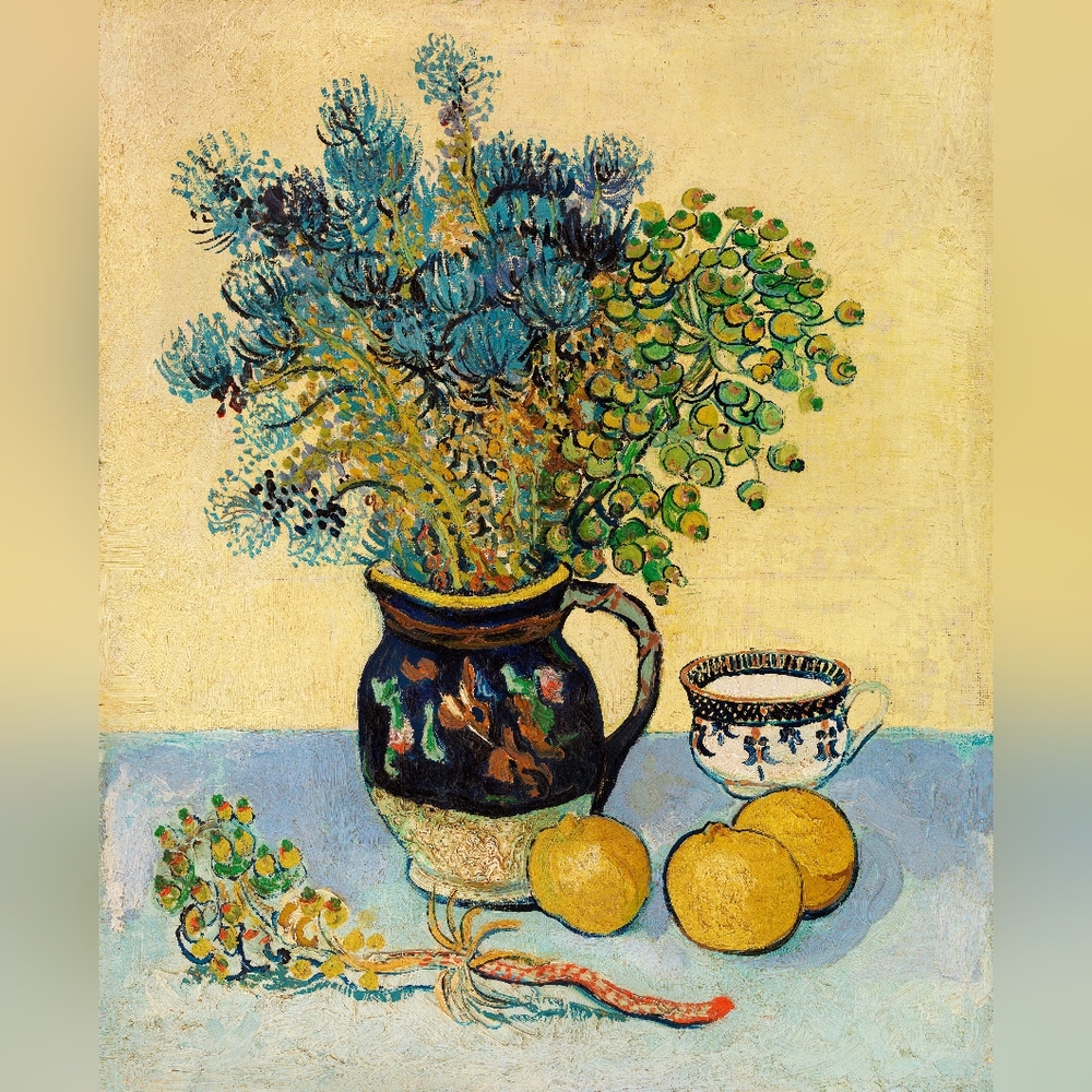 Still Life (Nature morte) (1888) by Vincent Van Gogh. Art Print